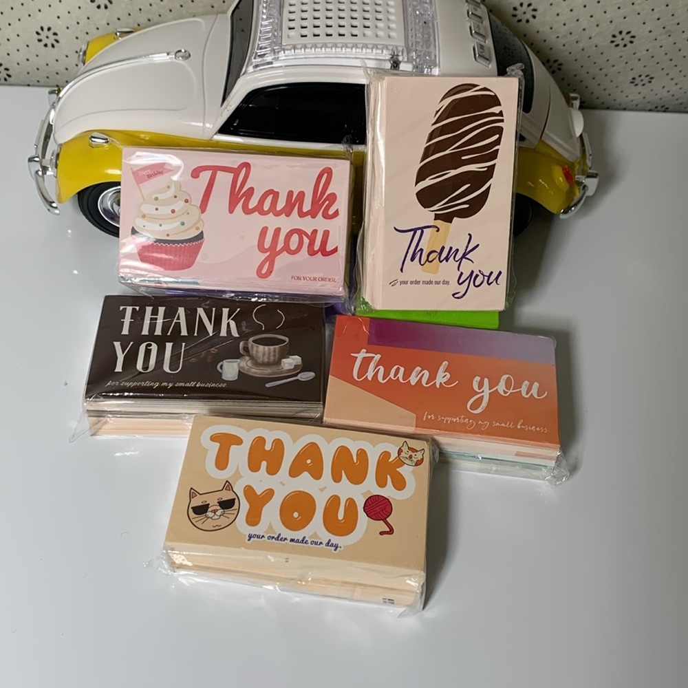 Pack of 50 “Thank You” Cards